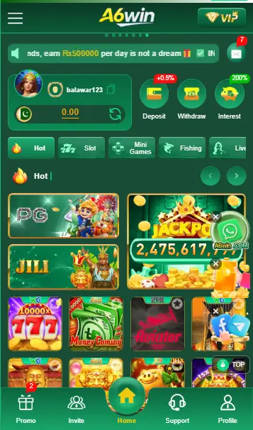 A6win game