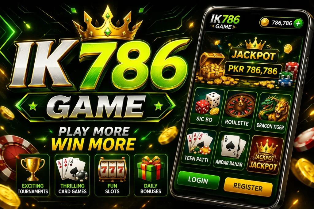 IK786 Game home page image